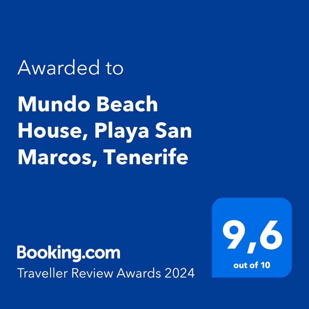 Mundo Beach House, Playa San Marcos, Tenerife Icod De Los Vinos Eksteriør billede
